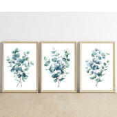 Eukalyptus Botanische Wasserfarbe Bilderwand Sets