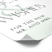 Eukalyptus Botanischer Bridal-Rat und Wünsche Post Poster (Ecke)