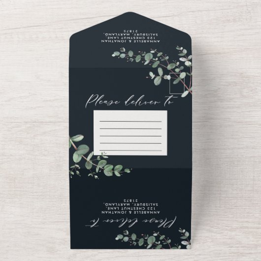 Eukalyptus botanischer Einladung + uAwg (Außenbereich)