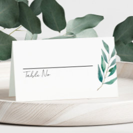 Eukalyptus Botanischer Grünpflanzengarten Hochzeit Platzkarte