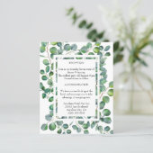 Eukalyptus Botanischer Grünstreifen (Stehend Vorderseite)