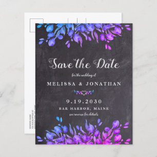 Eukalyptus Botanischer QR-Code Save the Date