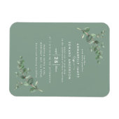 Eukalyptus botanischer Salbei Magnet (Horizontal)