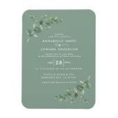 Eukalyptus botanischer Salbei Magnet (Vertikal)