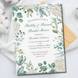 Eukalyptus botanisches Brautparty Einladung