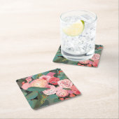 Eukalyptus Bouquet Rechteckiger Pappuntersetzer (Vor Ort)