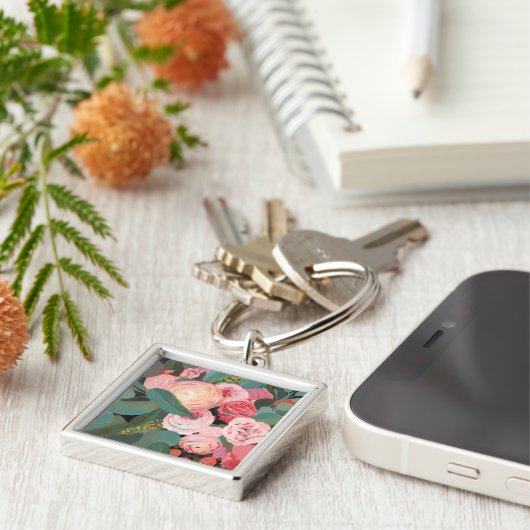 Eukalyptus Bouquet Schlüsselanhänger (Seite)