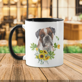 Eukalyptus Boxer Dog Tasse