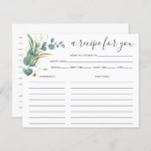 Eukalyptus-Brautparty (Vorne/Hinten)