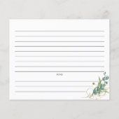 Eukalyptus-Brautparty (Rückseite)