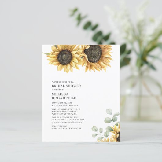 Eukalyptus-Brautparty (Stehend Vorderseite)