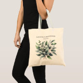 Eukalyptus-Brautparty bevorzugt Tragetasche (Vorderseite (Produkt))