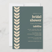 Eukalyptus-Brautparty Einladung (Vorderseite)