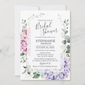 Eukalyptus-Brautparty Einladung (Vorderseite)