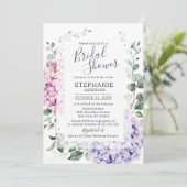 Eukalyptus-Brautparty Einladung (Stehend Vorderseite)