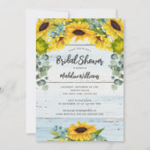 Eukalyptus-Brautparty Einladung (Vorderseite)