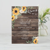 Eukalyptus-Brautparty Einladung (Stehend Vorderseite)