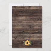 Eukalyptus-Brautparty Einladung (Rückseite)