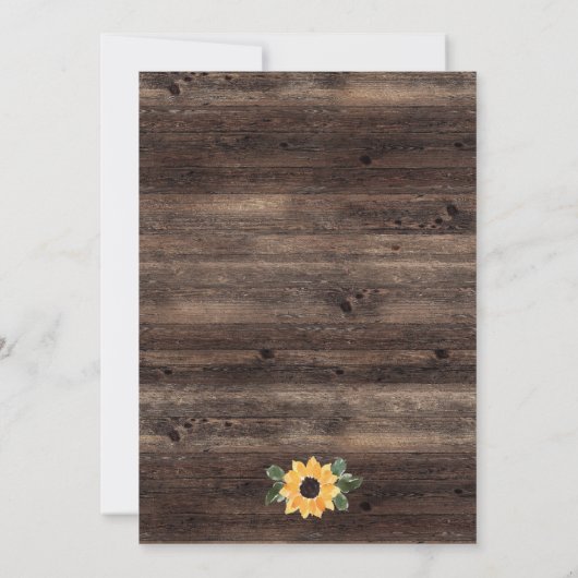 Eukalyptus-Brautparty Einladung (Rückseite)