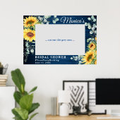 Eukalyptus-Brautparty-Foto-Prop Poster (Heimbüro)