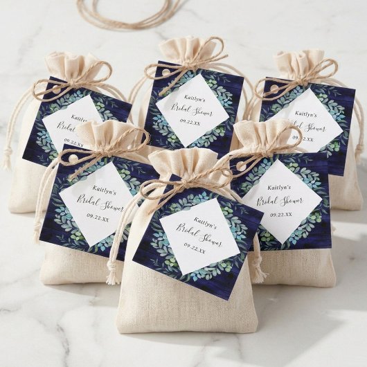 Eukalyptus-Brautparty Geschenkanhänger