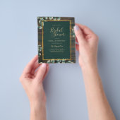 Eukalyptus BRAUTPARTY Grüne Goldflye Flyer (Gruppe)