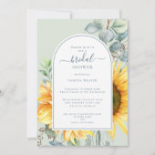Eukalyptus-Brautparty Invi Einladung (Vorderseite)