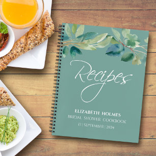 Eukalyptus-Brautparty Notizblock
