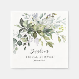 Eukalyptus Brautparty Paper Napkin's Serviette