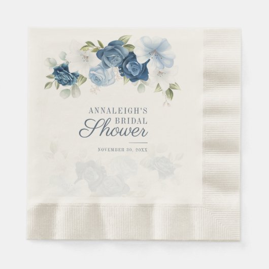 Eukalyptus Brautparty Paper Serviette (Vorderseite)