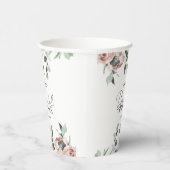 Eukalyptus-Brautparty Pappbecher (Rechts)