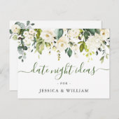 Eukalyptus Brautparty Postkarte (Vorne/Hinten)