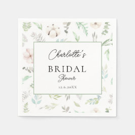 Eukalyptus-Brautparty Serviette