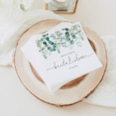 Eukalyptus-Brautparty Servietten