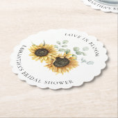 Eukalyptus-Brautparty Untersetzer (angewinkelt)