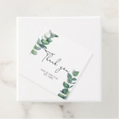 Eukalyptus - Brautparty vielen Dank Geschenkanhänger (Beispiel)