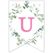 Eukalyptus-Brautparty Wimpelkette (Zweite Fahne)