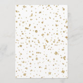 Eukalyptus Bridal Brunch Menü Menükarte (Rückseite)