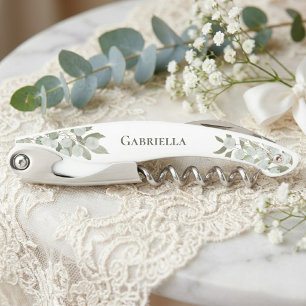 Eukalyptus Bridesmaid Name Kellnermesser