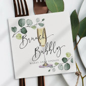 Eukalyptus Brunch und Bubbly Napkins Serviette