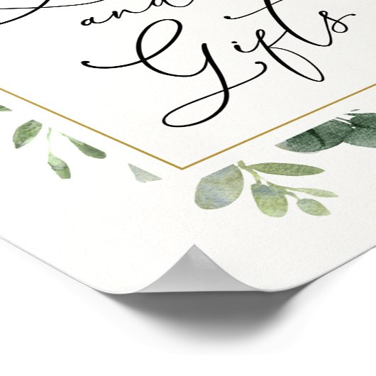 Eukalyptus Bücher und Geschenkposter Poster (Ecke)