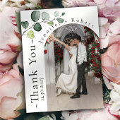 Eukalyptus Budget Wedding Danke Karten