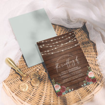 Eukalyptus & Burgundy-Hochzeit