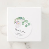 Eukalyptus - calla - Brautparty vielen Dank Geschenkanhänger (Beispiel)