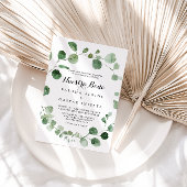 Eukalyptus Calligraphy Nuestra Boda Wedding Einladung