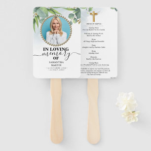 Eukalyptus Celebration of Life Hand Fan Fächer