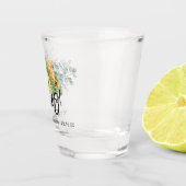 Eukalyptus Cheers Schnapsglas (Rechts)