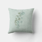 Eukalyptus Chic Modern Islamic Bismillah Wedding Kissen (Rückseite)