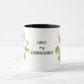 Eukalyptus Chihuahua Dog Tasse (Zentrum)