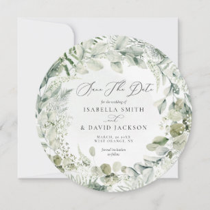 Eukalyptus Circle Save The Date